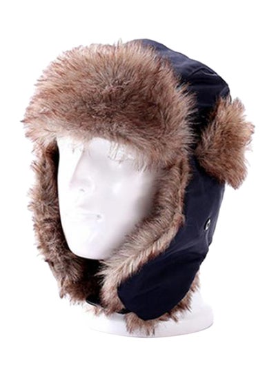 Buy Earflap Mask And Snow Ski Winter Cap Blue in Saudi Arabia