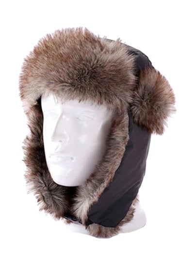 Buy Earflap Mask And Snow Ski Winter Cap Brown in UAE