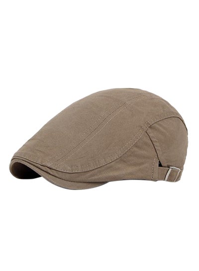 Classic Beret Cap Light Khaki price in Saudi Arabia | Noon Saudi Arabia ...