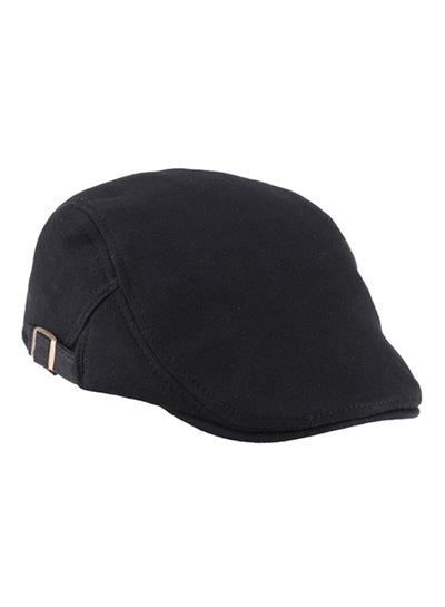 اشتري قبعة مسطحة بتصميم منقار البطة  أسود في الامارات