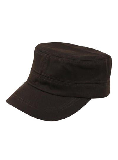 Buy Military Cadet Style Cap Coffee in Saudi Arabia