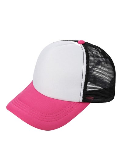 Buy Outdoor Baseball Cap Pink/Black/White in UAE