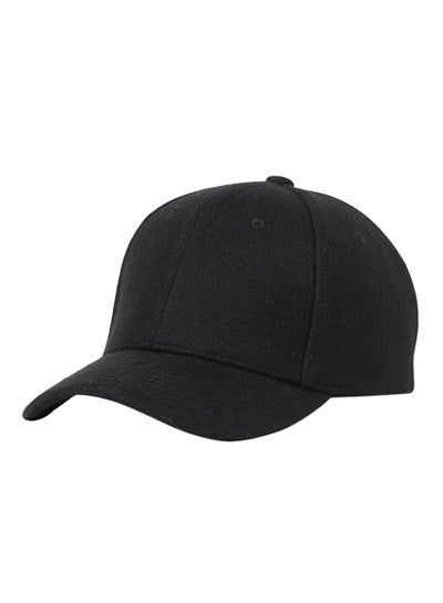 Buy Adjustable B-Boy Snapback Hip-Hop Cap Black in UAE