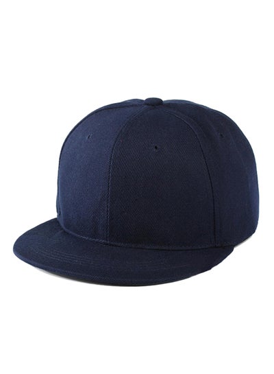 اشتري قبعة بي بوي بأزرار كبس خلفية قابلة للتعديل أزرق في الامارات
