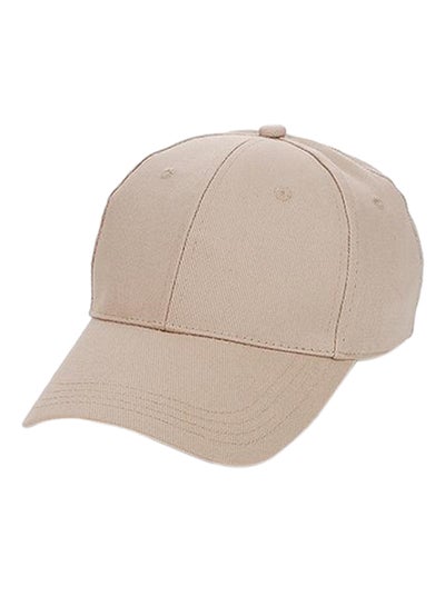 Buy Adjustable Sports Baseball Cap Beige in UAE