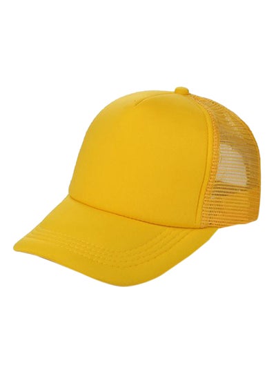 اشتري قبعة بيسبول بنمط عسكري قابلة للتعديل أصفر في السعودية