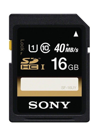 Buy SDHC UHS-1 Memory Card Black in UAE