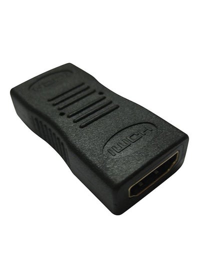 Buy HDMI 1.4 Female To Female Connector Black in UAE