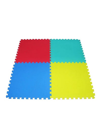 Buy 4- Piece Educational And Attractive Puzzle Foam Indoor Mat Set For Kids in UAE