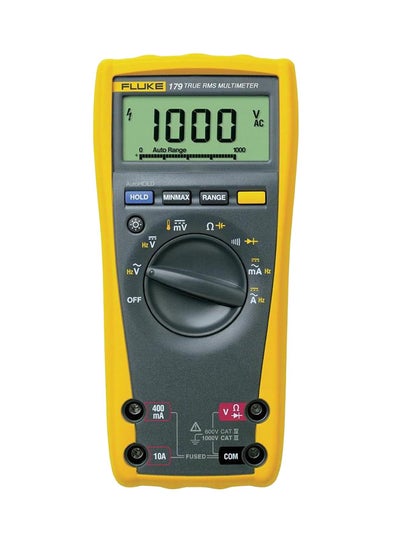 Buy True RMS Digital Multimeter Yellow/Grey in UAE