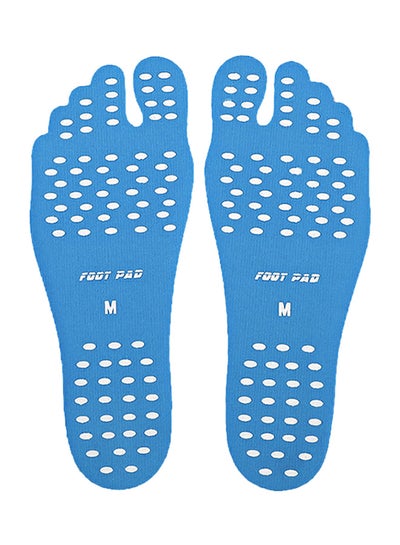 Buy Anti-Slip Sticking Insoles Foot Protective Socks Pad M in Saudi Arabia