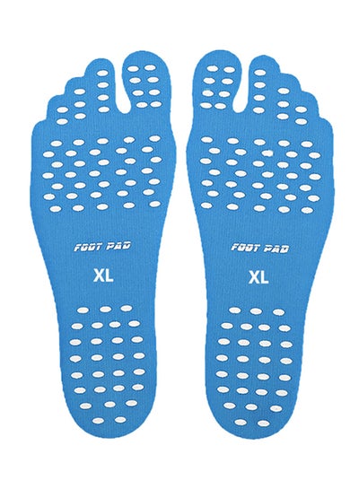 Buy Anti-Slip Sticking Insoles Foot Protective Socks Pad XL in Saudi Arabia