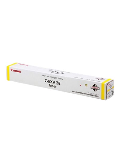 Buy C-EXV 28 Ink Toner Cartridge Yellow in UAE