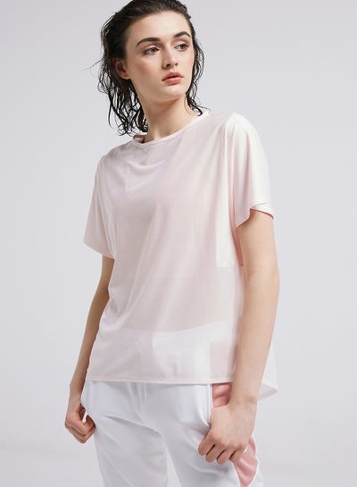 Buy Explosive Short Sleeve T-Shirt Pink in UAE