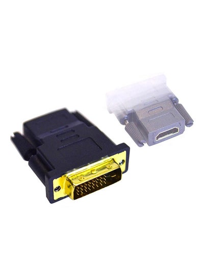 Buy DVI To HDMI Connector Black in Saudi Arabia