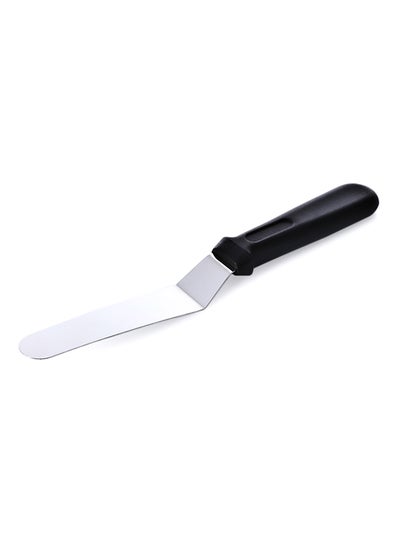 Buy Cake Cream Fondant Angled Smoother Smudge Tool Silver/Black in Saudi Arabia