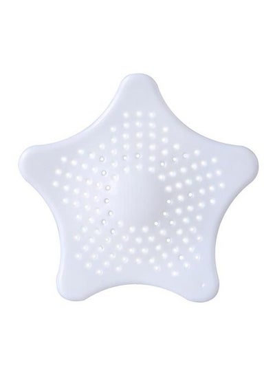 Buy Sink Strainer Filter For Bathroom And Kitchen White 15.5x0.3x11centimeter in Saudi Arabia