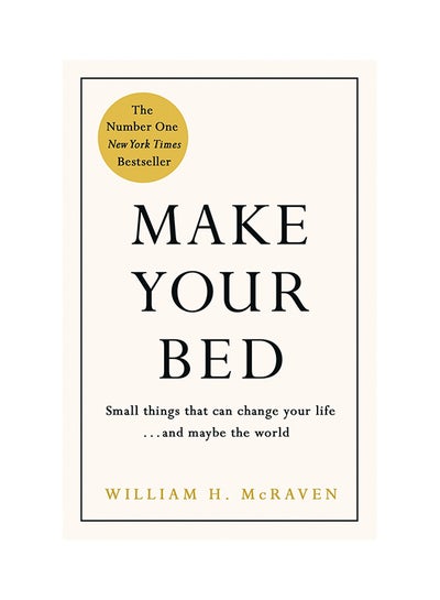 اشتري Make Your Bed: Small Things That Can Change Your Life... and Maybe The World - غلاف مقوى في السعودية