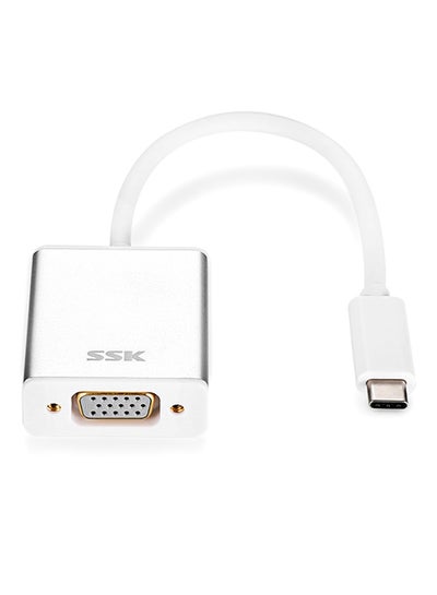 Buy Type-C To VGA Adapter White in Egypt