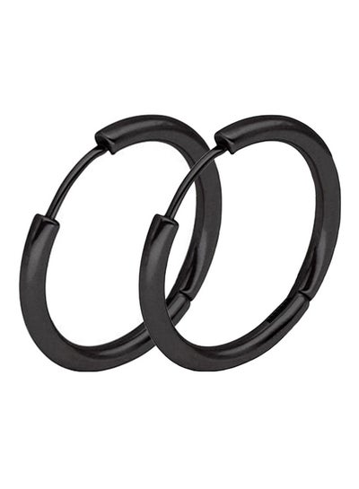 Buy Stainless Steel Punk Hoop Earrings in UAE