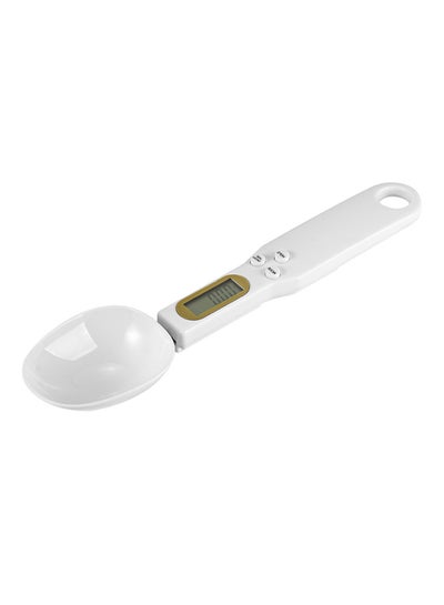 Buy Digital Scale Measuring Spoon White 25x3x9centimeter in Egypt