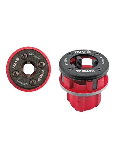 Buy Ratchet Die Stock Spare Head Red/Black 1inch in UAE