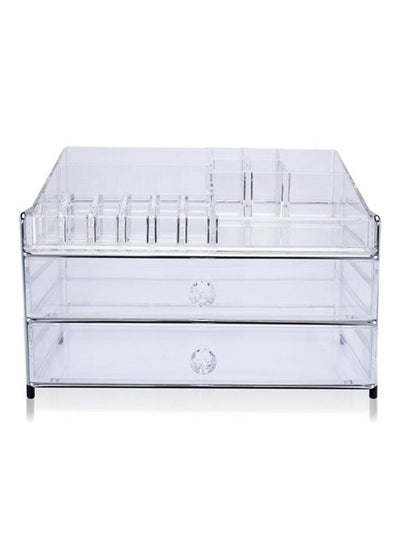 Buy Cosmetic Organizer Transparent in Saudi Arabia