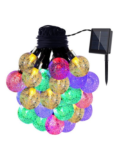 Buy LED Solar String Lights Red/Green/Blue 7meter in Saudi Arabia