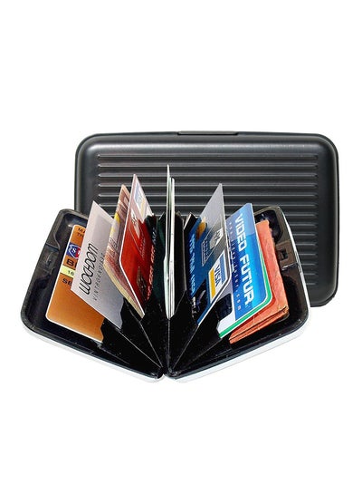 Buy Aluminum Wallet Black in UAE