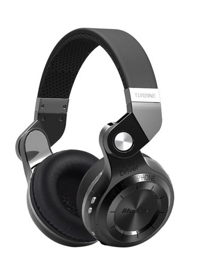 Buy Stereo Bluetooth Over-Ear Headphone With Mic Black/Grey in UAE