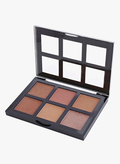 Buy 6-Color Blush Palette Multicolour in UAE