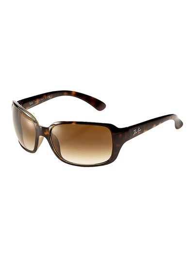 Buy women Polarized Rectangular Sunglasses - RB4068 710/51 - Lens Size: 60 mm - Brown in UAE