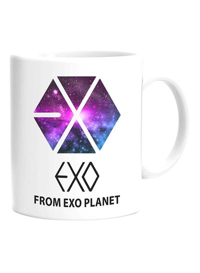 exo logo white