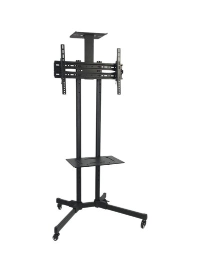 Buy Adjustable Floor Stand TV Mount Black in Egypt