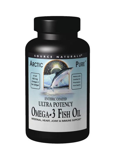 اشتري Arcticpure Enteric Coated Ultra Potency Omega - 3 Fish Oil 850 mg, 120 Softgels في الامارات