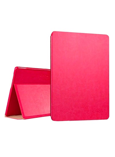 Buy Leather Case Cover For Samsung Galaxy Tab E T560/T561 9.6-Inch Pink in UAE