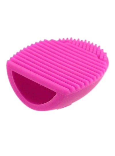 Buy Silicone Egg Brush Cleaning Tool Pink in UAE