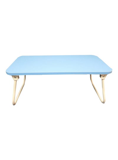 Buy Folding Table Blue/Beige 23x30x52.5centimeter in Egypt