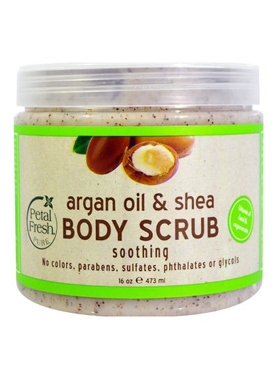 Buy Argan Oil And Shea Body Scrub 473ml in UAE