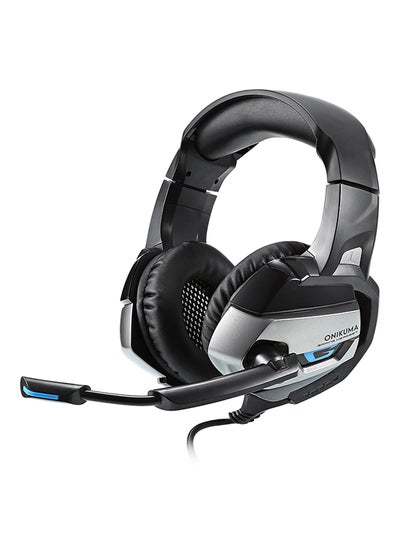 Buy Stereo Gaming Over-Ear Wired Headphones With Mic For PS4/PS5/XOne/XSeries/NSwitch/PC in Saudi Arabia