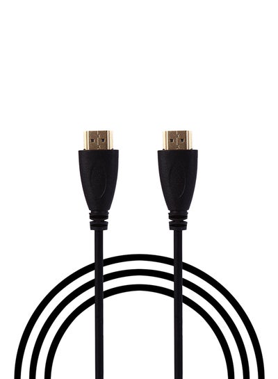 Buy High-Speed HDMI To HDMI Cable Dual-Port Black in UAE