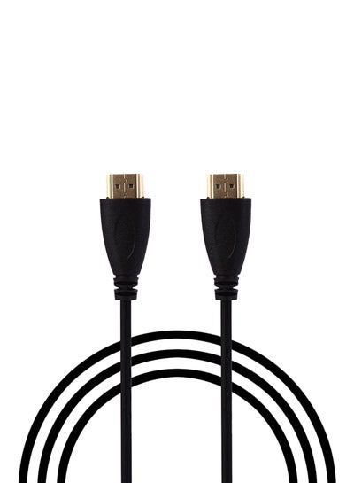 Buy High-Speed HDMI To HDMI Cable Dual-Port Black in Egypt