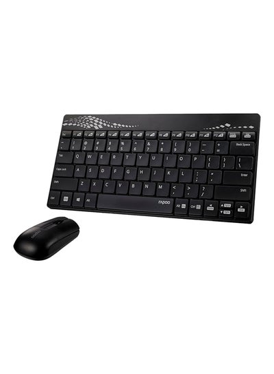 Buy Wireless Mouse And Keyboard Set Black in Egypt
