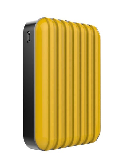 Buy 10400.0 mAh Juole Rig Dual USB Power Bank Yellow in UAE