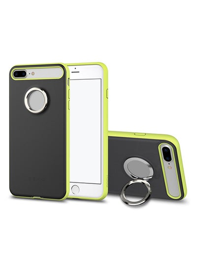 Buy M2 Magnetic Ring Kickstand Protective Case Cover For Apple iPhone 7 Plus Green/Grey in UAE