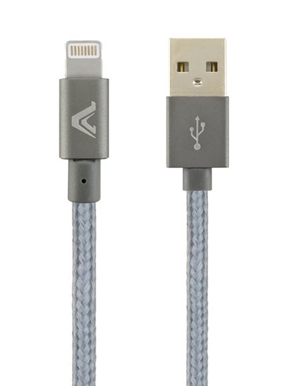 اشتري كابل Lightning To USB رمادي 1.8 متر في السعودية