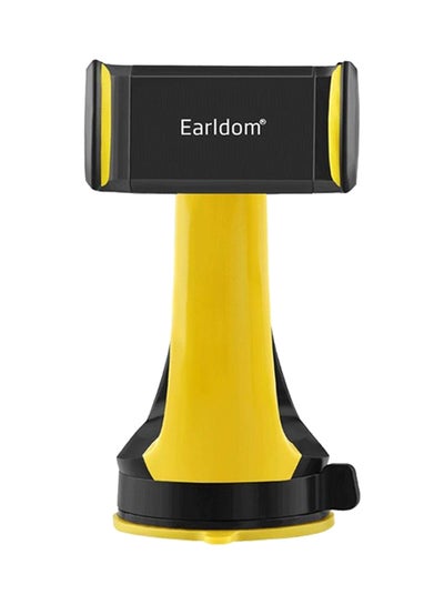 Buy 360 Degree Rotation Car Phone Holder Black/Yellow in UAE