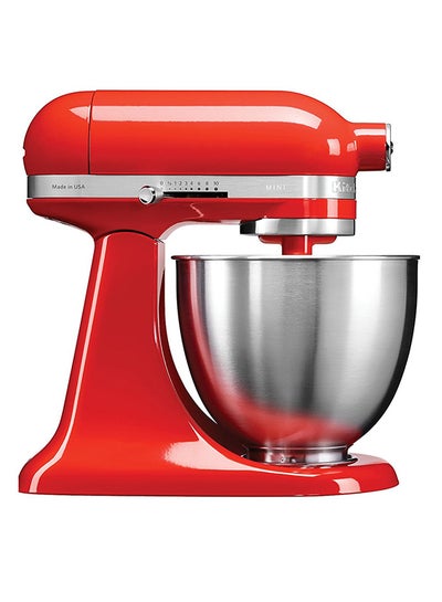 Buy Mini Stand Mixer 3.3L 5KSM3311XBHT Hot Sauce in UAE