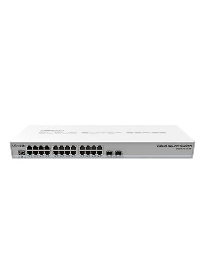 Buy CRS326-24G-2S+RM Cloud Router Switch 2 Mbps White in UAE