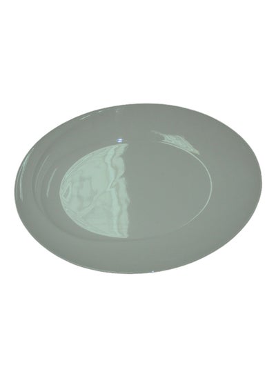 Buy Oval Platter Grey 34cm in UAE